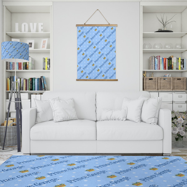 Prince Wall Hanging Tapestry - Portrait - IN CONTEXT