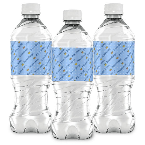 Prince Water Bottle Labels - Front View
