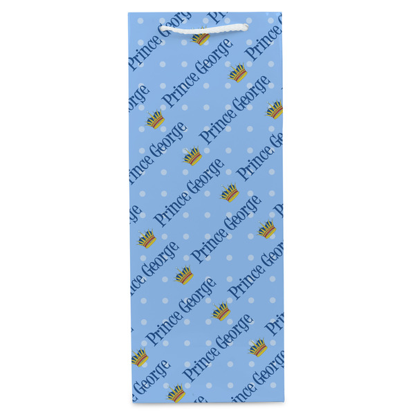 Prince Wine Gift Bag - Gloss - Front