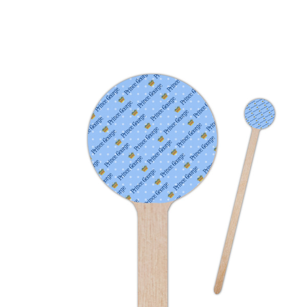 Custom Prince Round Wooden Stir Sticks (Personalized)