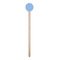 Prince Wooden 6" Stir Stick - Round - Single Stick