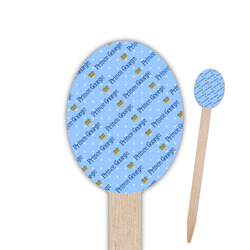 Prince Oval Wooden Food Picks (Personalized)