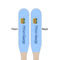 Prince Wooden Food Pick - Paddle - Double Sided - Front & Back