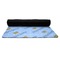 Prince Yoga Mat Rolled up Black Rubber Backing