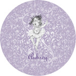 Ballerina Multipurpose Round Labels - 1" (Personalized)