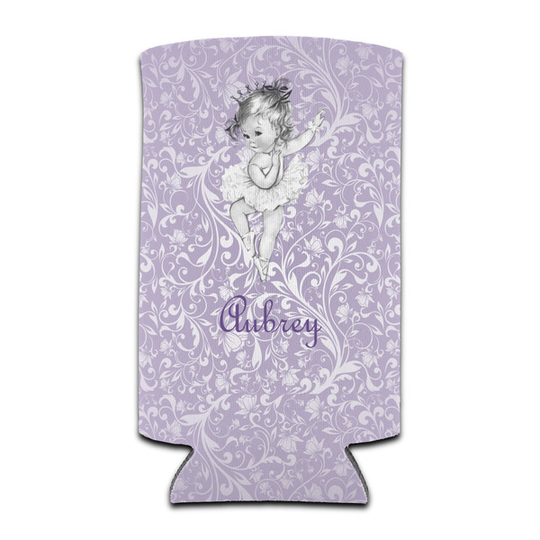 Custom Ballerina Can Cooler (tall 12 oz) (Personalized)