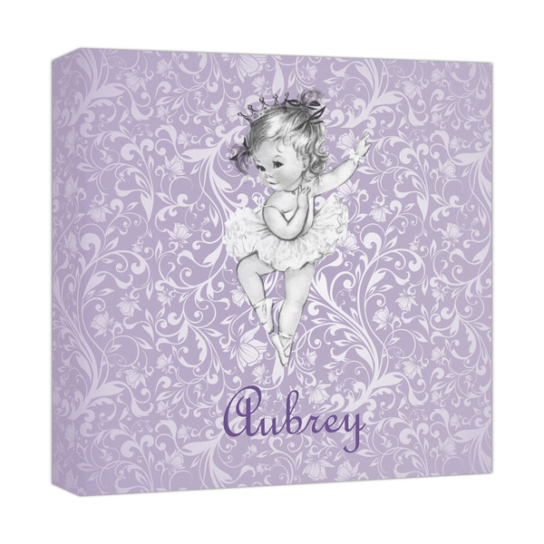 Custom Ballerina Canvas Print - 12x12 (Personalized)