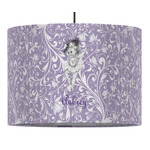 Ballerina 16" Drum Pendant Lamp - Fabric (Personalized)