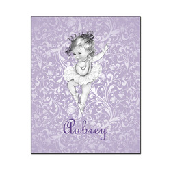 Ballerina Wood Print - 16x20 (Personalized)