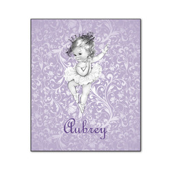 Ballerina Wood Print - 20x24 (Personalized)