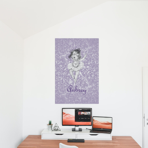 Ballerina 24x36 - Matte Poster - On the Wall