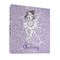 Ballerina 3 Ring Binder - Full Wrap - 1" (Personalized)
