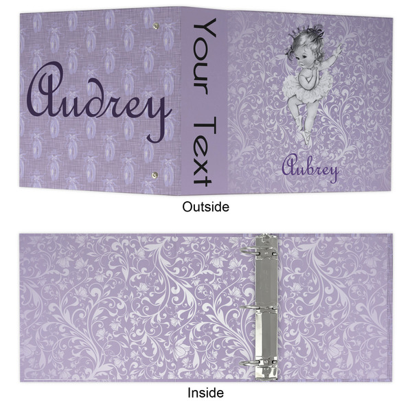 Ballerina 3 Ring Binders - Full Wrap - 3" - APPROVAL