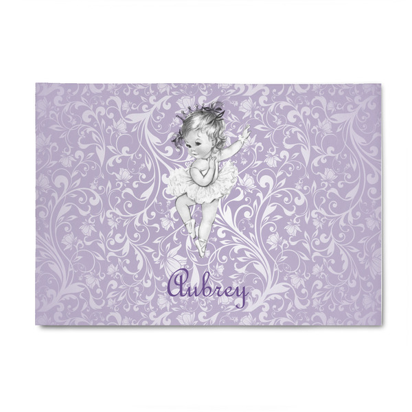 Custom Ballerina 4' x 6' Indoor Area Rug (Personalized)
