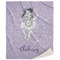 Ballerina Sherpa Throw Blanket - 60"x80" (Personalized)