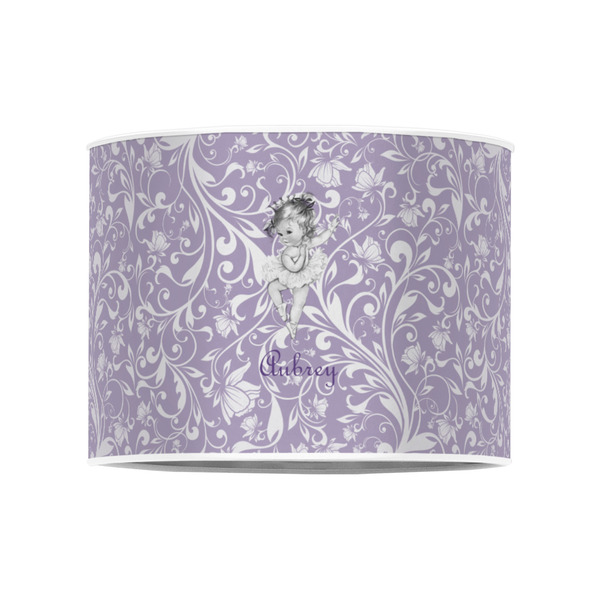 Ballerina 8" Drum Lampshade - FRONT (Poly Film)