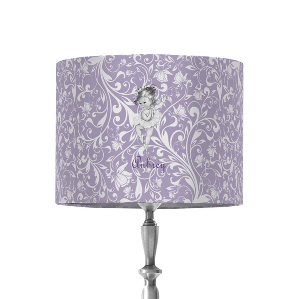 Custom Ballerina 8" Drum Lamp Shade - Fabric (Personalized)