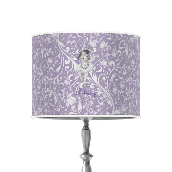Ballerina 8" Drum Lampshade - ON STAND (Poly Film)