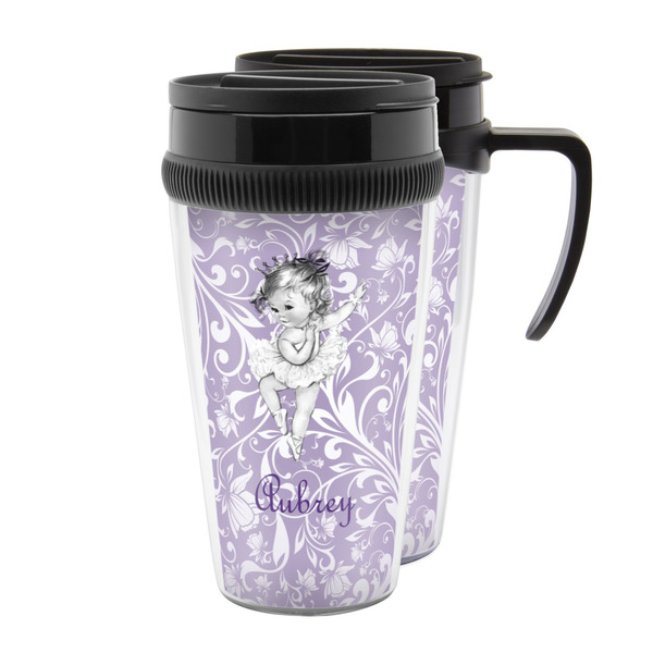 Custom Ballerina Acrylic Travel Mug (Personalized)