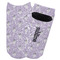 Ballerina Adult Ankle Socks - Single Pair - Front and Back