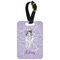 Ballerina Metal Luggage Tag w/ Name or Text