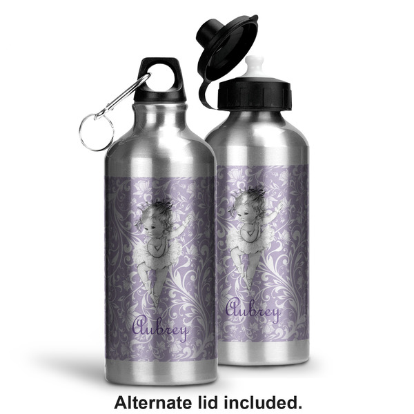 Ballerina Aluminum Water Bottle - Alternate lid options