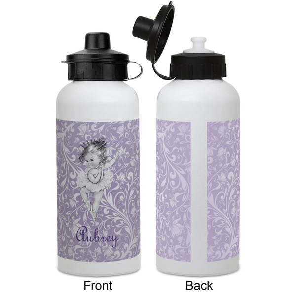 Ballerina Aluminum Water Bottle - White APPROVAL