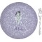Ballerina 8" Glass Appetizer / Dessert Plates - Single or Set (Personalized)