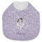 Ballerina Jersey Knit Baby Bib w/ Name or Text