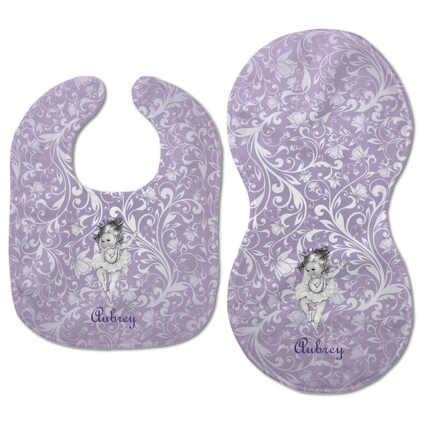 Ballerina Baby Bib & Burp Set - Approval (new bib & burp)