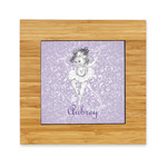 Ballerina Bamboo Trivet with Ceramic Tile Insert (Personalized)