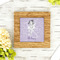Ballerina Bamboo Trivet with 6" Tile - LIFESTYLE