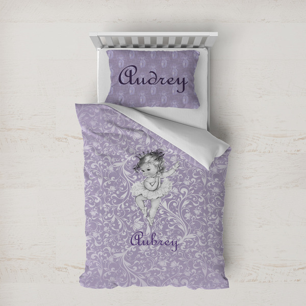 Custom Ballerina Duvet Cover Set - Twin XL (Personalized)