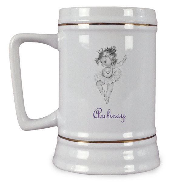 Custom Ballerina Beer Stein (Personalized)
