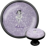 Ballerina Cabinet Knob (Black) (Personalized)