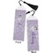 Ballerina Bookmark with tassel - Front and Back