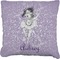Ballerina Faux-Linen Throw Pillow 26" (Personalized)