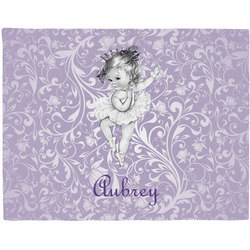 Ballerina Woven Fabric Placemat - Twill w/ Name or Text