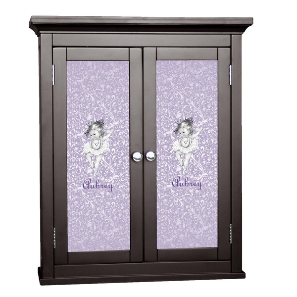 Custom Ballerina Cabinet Decal - Small (Personalized)