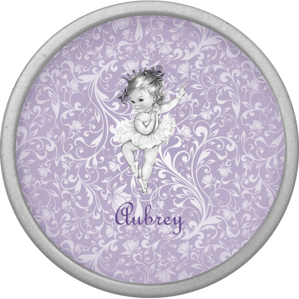 Ballerina Cabinet Knob - Nickel - Front