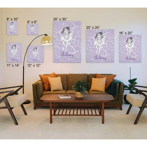 Ballerina Canvas Prints - Multiple Sizes