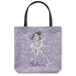 Ballerina Canvas Tote Bag - Large - 18"x18" (Personalized)