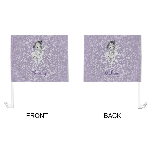 Ballerina Car Flag - Large - APPROVAL
