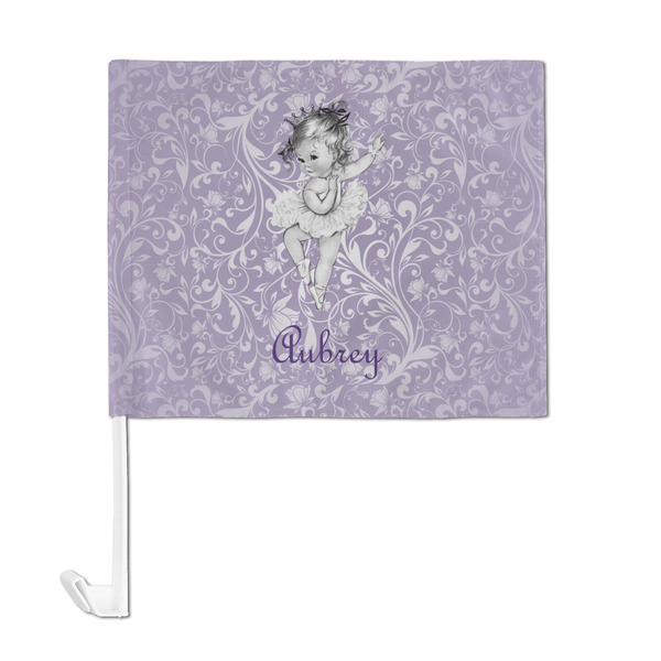 Ballerina Car Flag - Large - FRONT