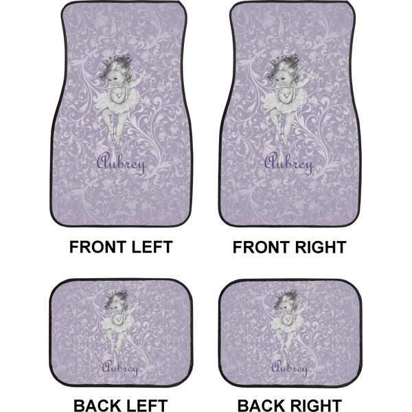 Ballerina Car Floor Mats Set (2F + 2B)