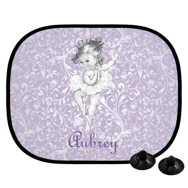 Custom Ballerina Car Side Window Sun Shade (Personalized)