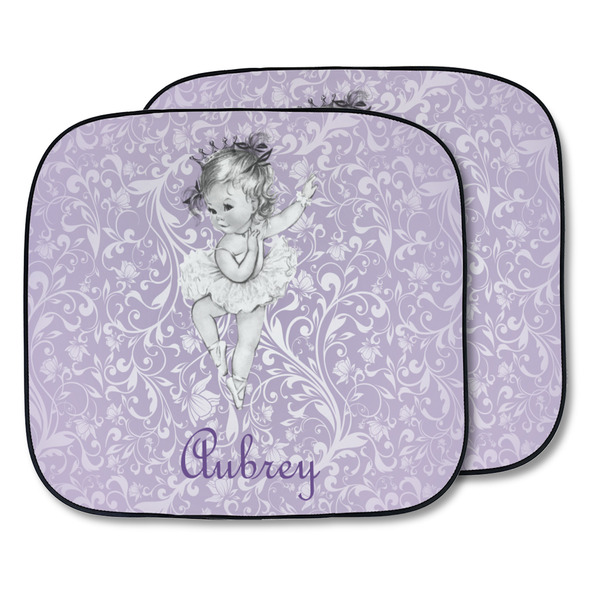 Custom Ballerina Car Sun Shade - Two Piece (Personalized)