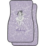 Ballerina Car Floor Mats (Front Seat) (Personalized)