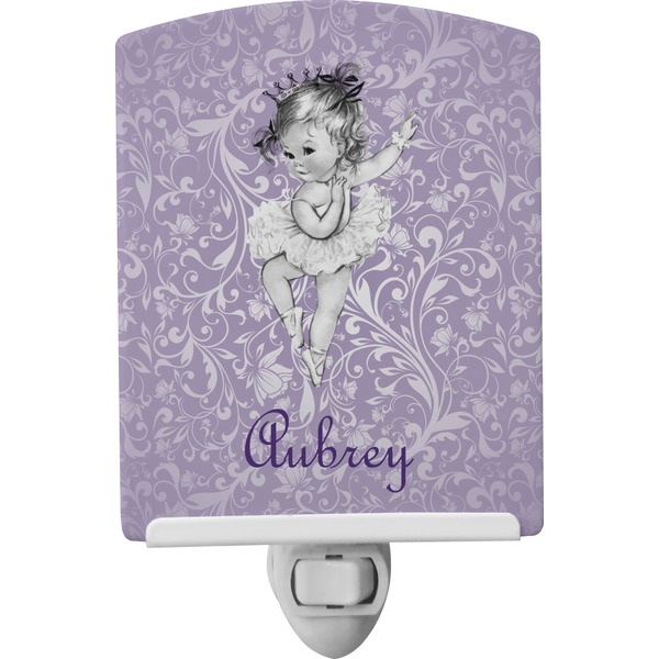 Custom Ballerina Ceramic Night Light (Personalized)