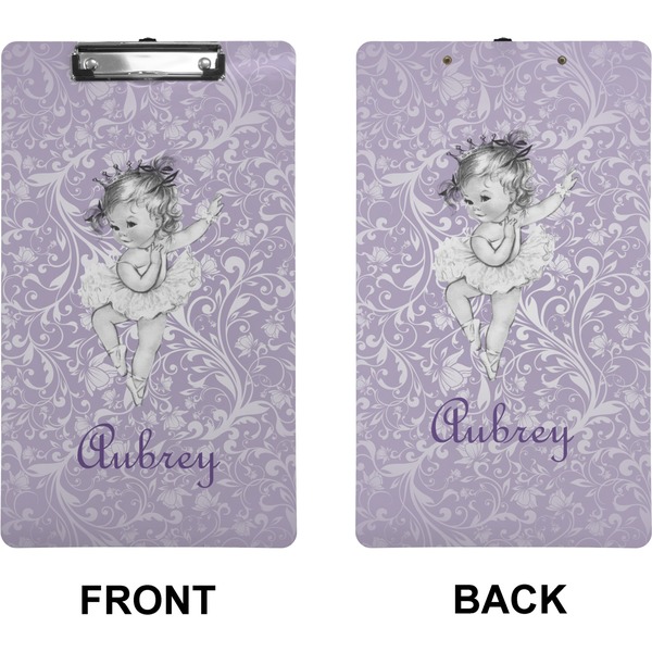 Ballerina Clipboard (Legal) (Front + Back)